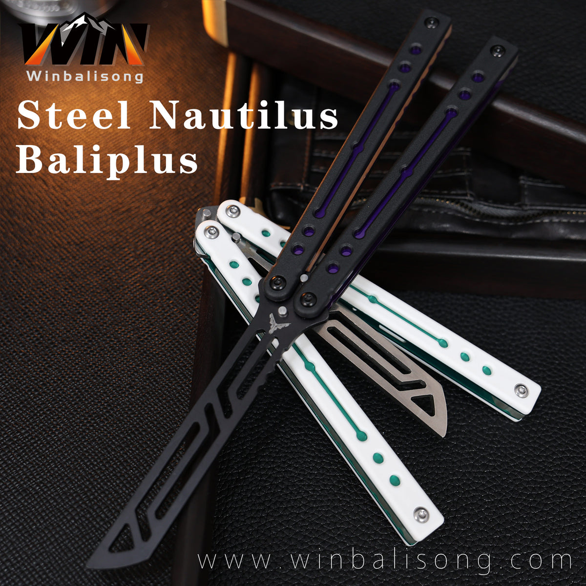 YY Steel Nautilus Beginner Balisong trainer