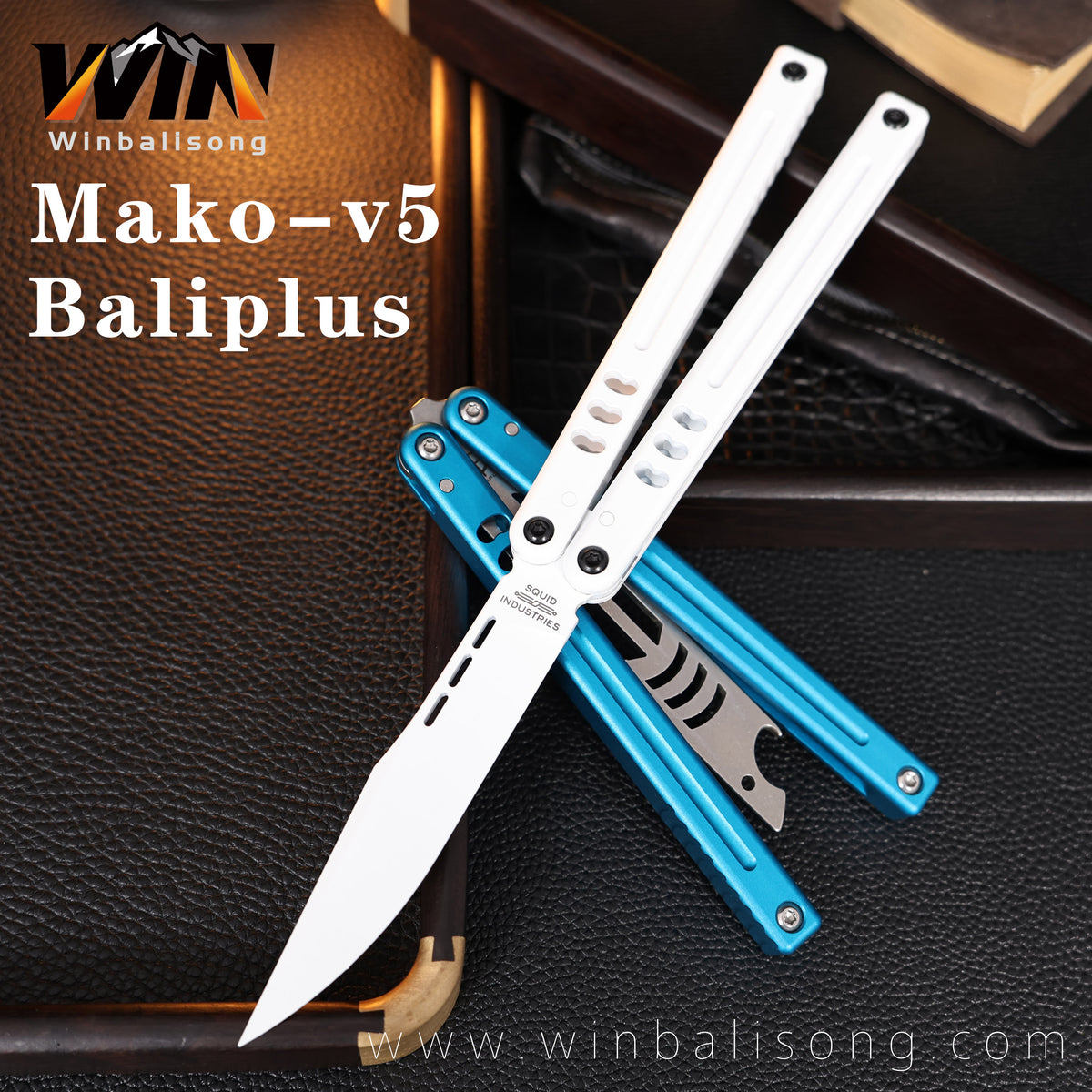 Baliplus Mako-v5 Aluminum Balisong trainer