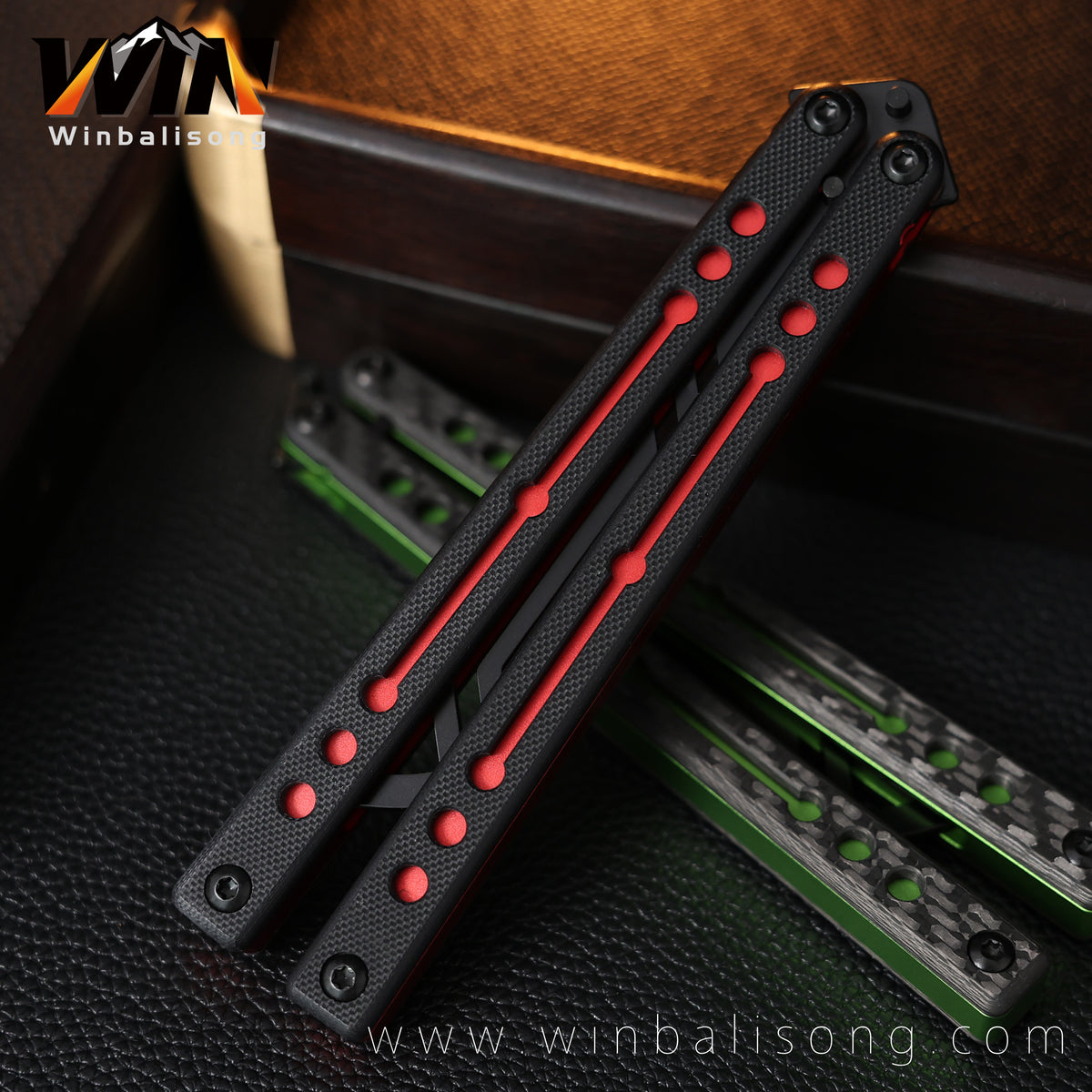 Baliplus Nautilus Aluminum Balisong trainer
