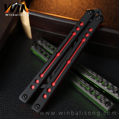 Baliplus Nautilus Aluminum Balisong trainer