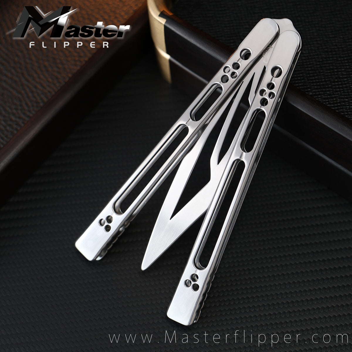 Sequence Wind Chasing Steel Balisong Trainer