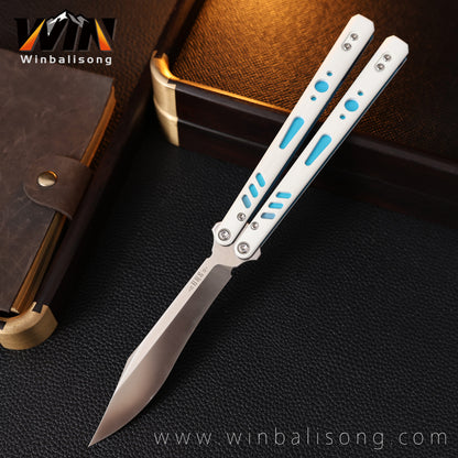 Baliplus BRS REP special version Titanium Balisong