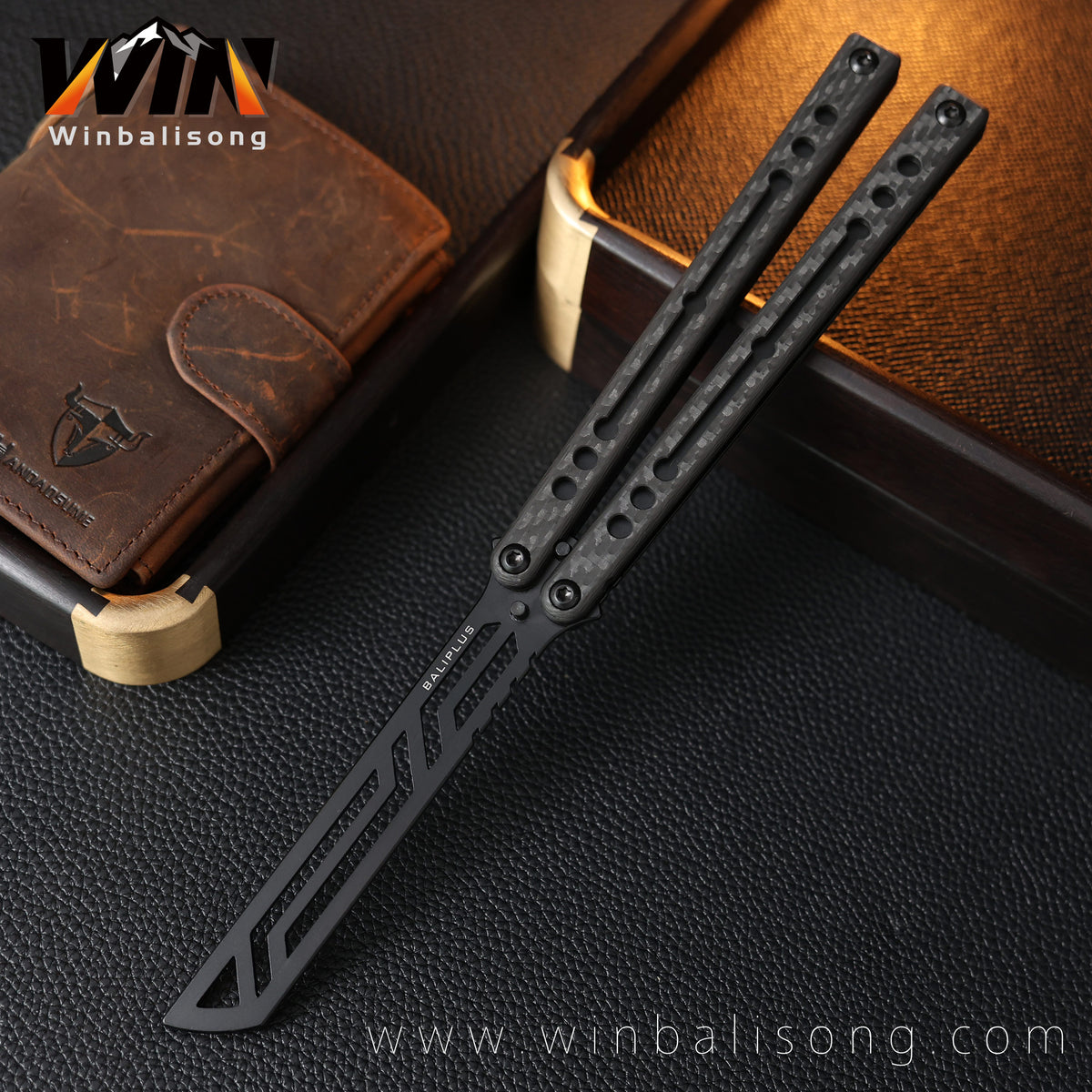 Baliplus Nautilus Aluminum Balisong trainer