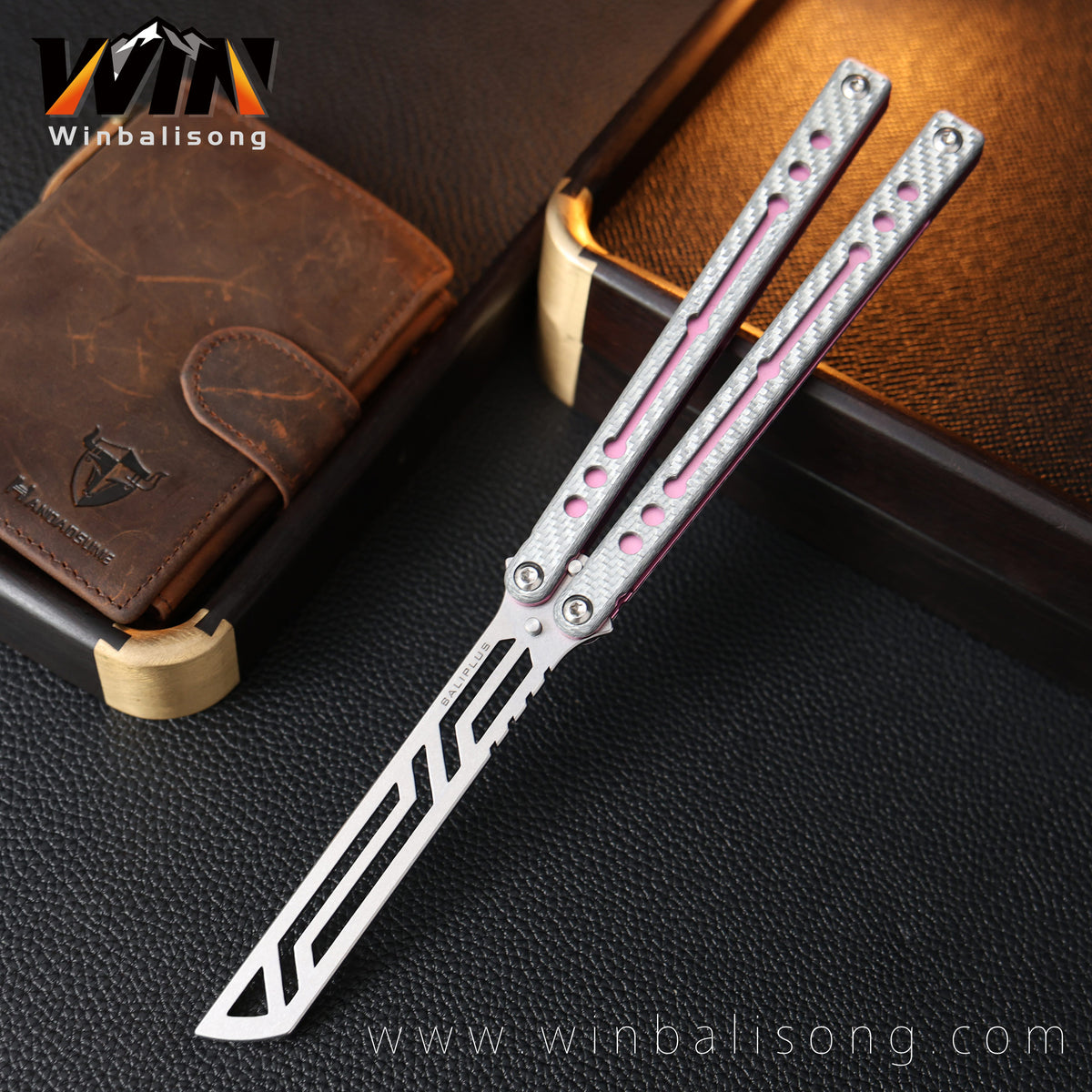 Baliplus Nautilus Aluminum Balisong trainer