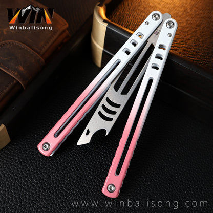 Armed Shark Steel Mako Bottle Opener Balisong Balisong