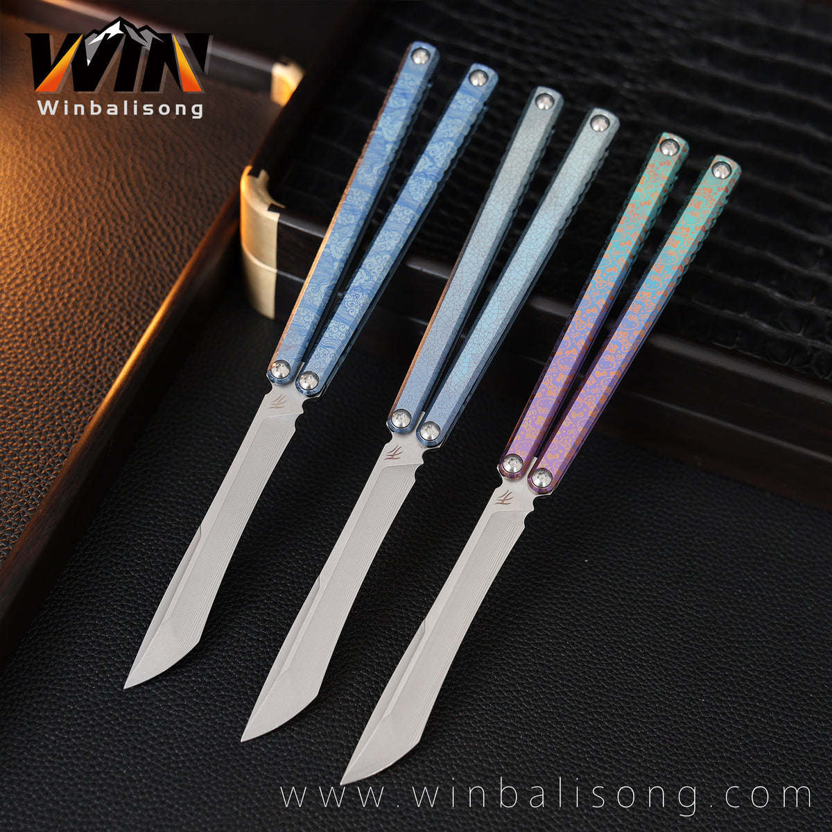 Baliplus Gaboon Titanium Balisong