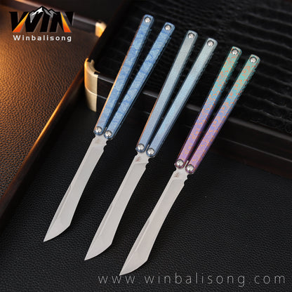 Baliplus Gaboon Titanium Balisong