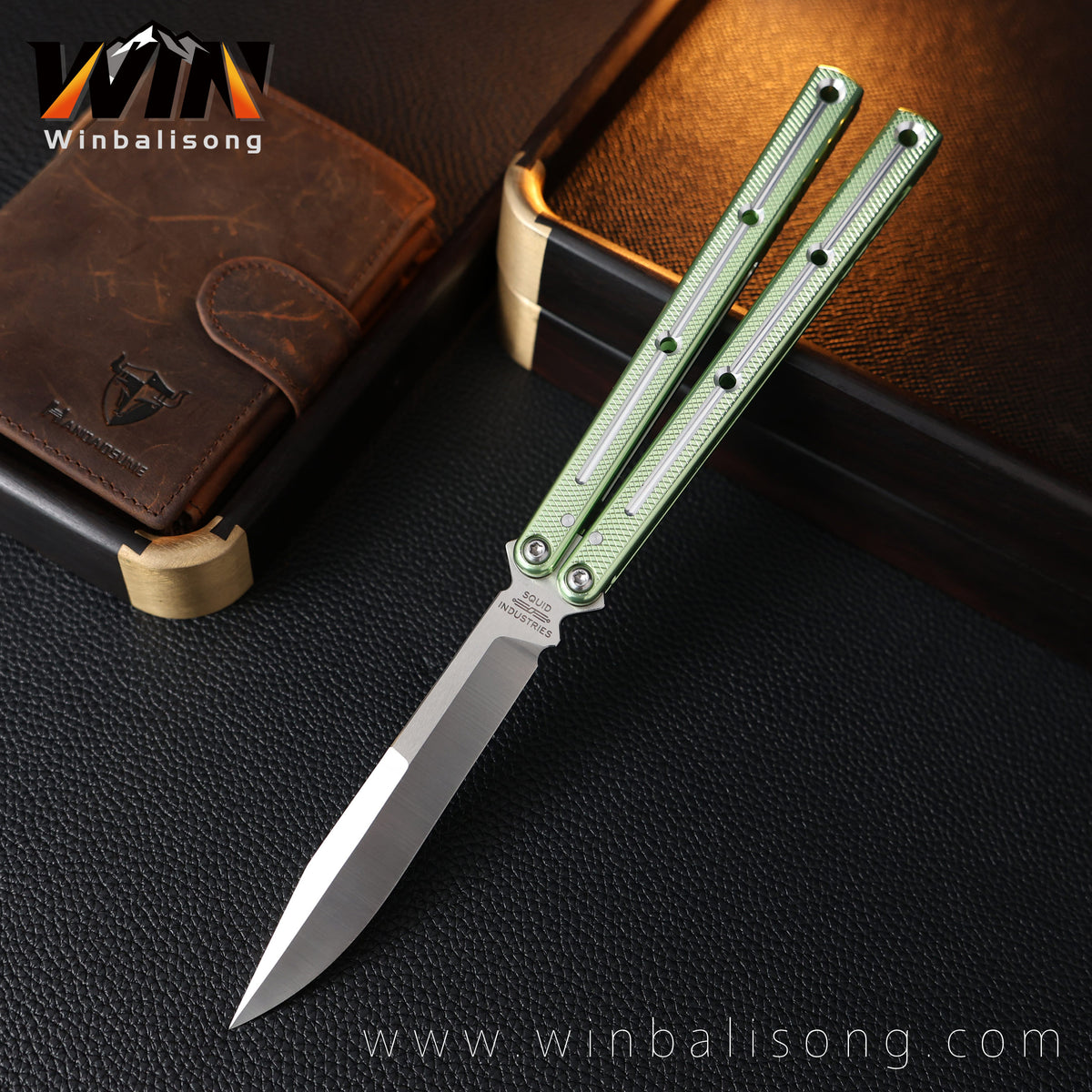 Baliplus Kraken-v3 weehawk Aluminum Balisong
