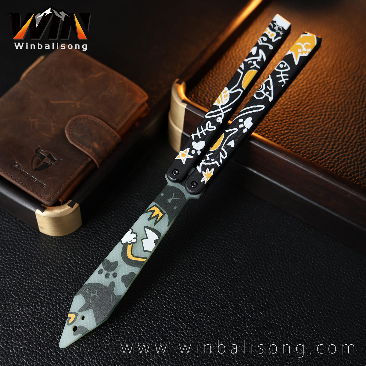 Armed Shark HOM G10ST Balisong Trainer