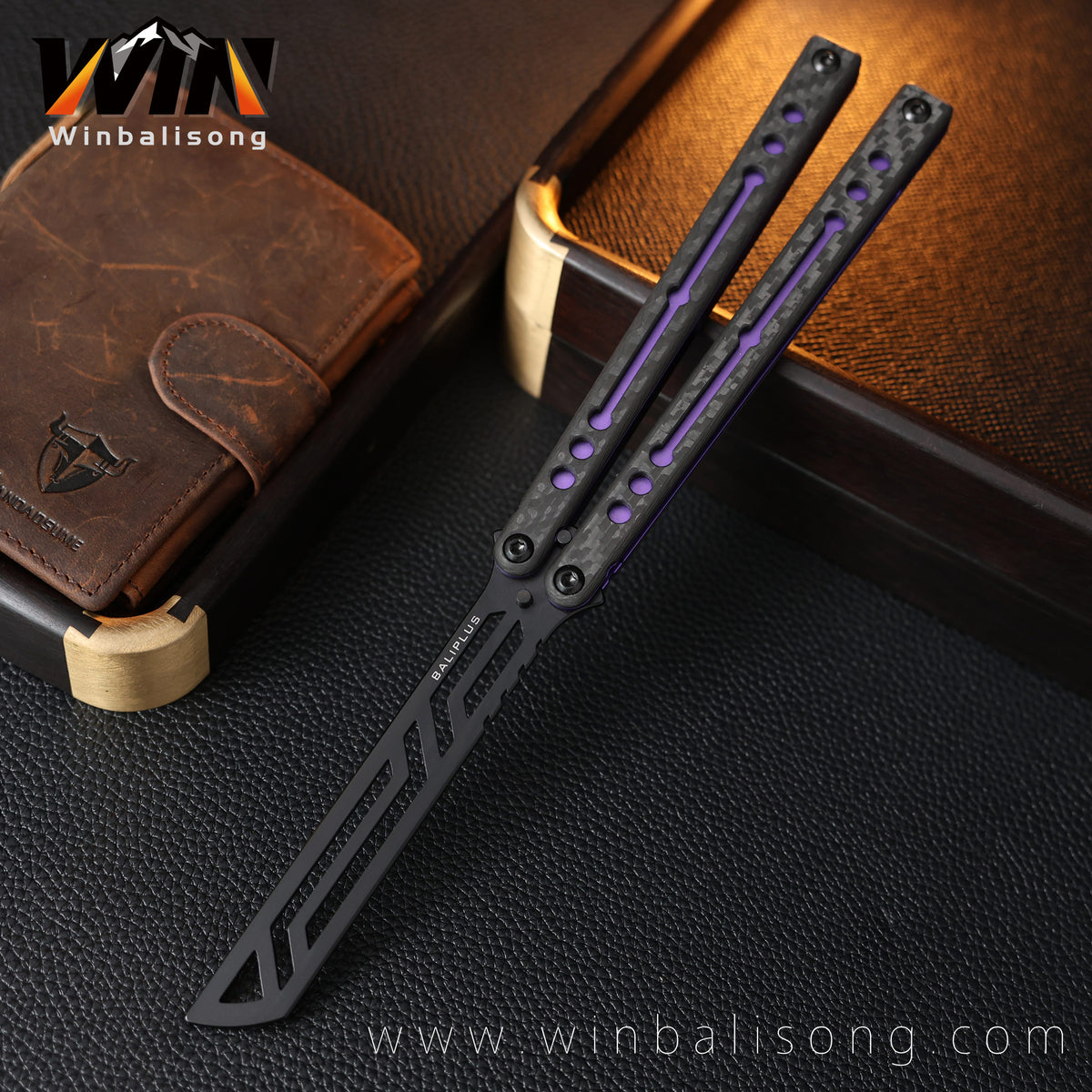 Baliplus Nautilus Aluminum Balisong trainer