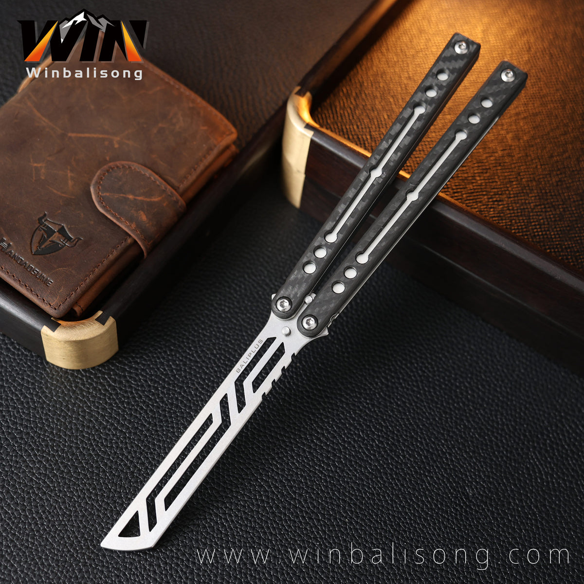Baliplus Nautilus Aluminum Balisong trainer