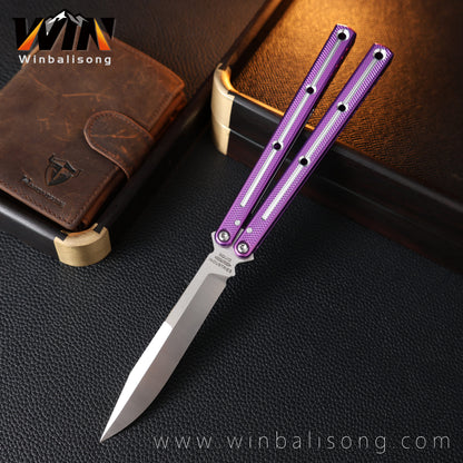 Baliplus Kraken-v3 weehawk Aluminum Balisong