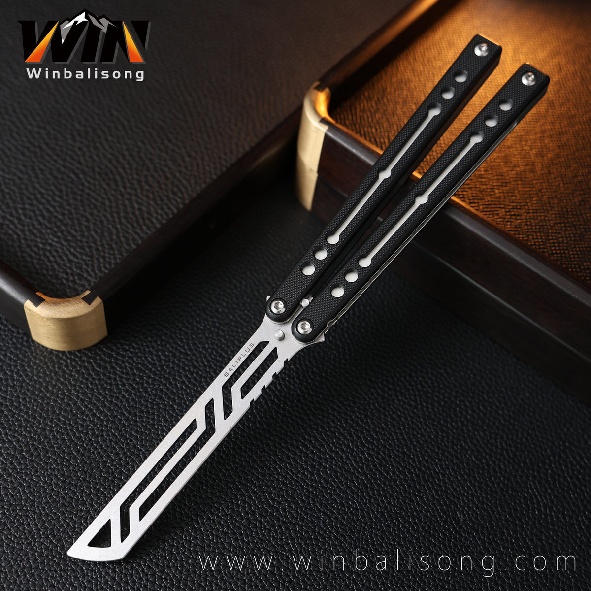 Baliplus Nautilus Aluminum Balisong trainer
