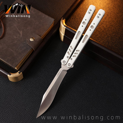 Baliplus BRS REP special version Titanium Balisong