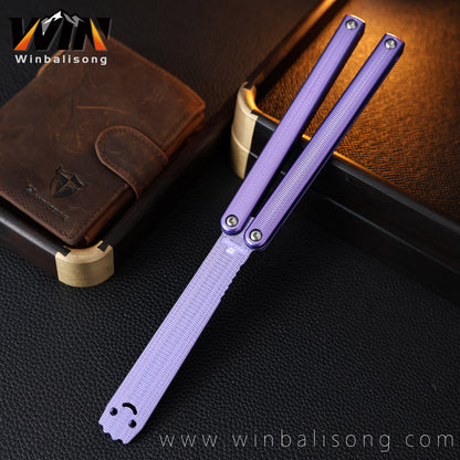 Armed Shark Squidy-AL Aluminum Balisong Trainer