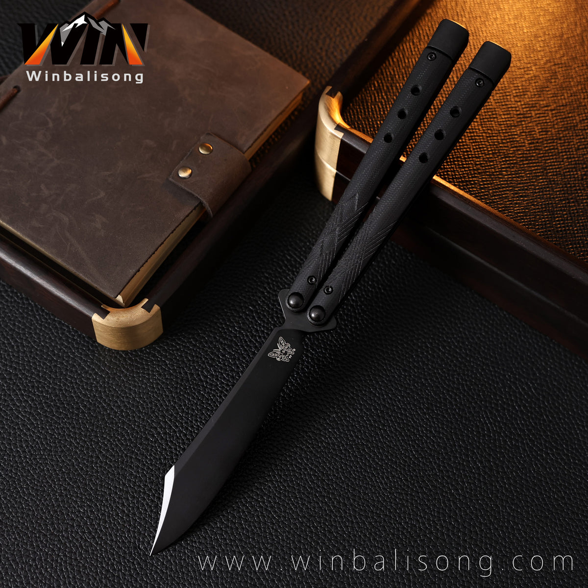 Baliplus Ti Barebones Titanium Balisong