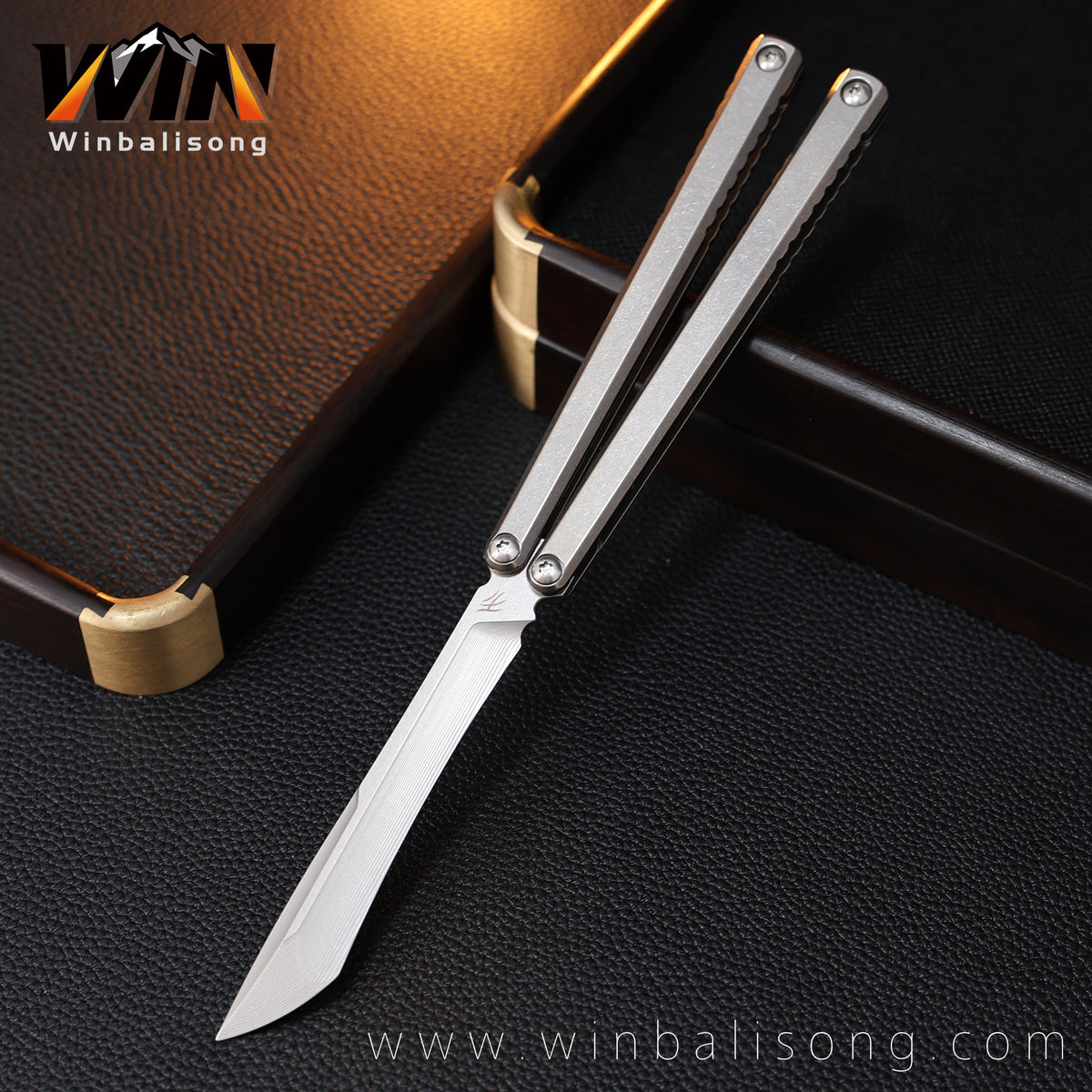 Baliplus Gaboon Titanium Balisong