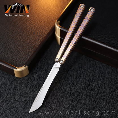 Baliplus Gaboon Titanium Balisong