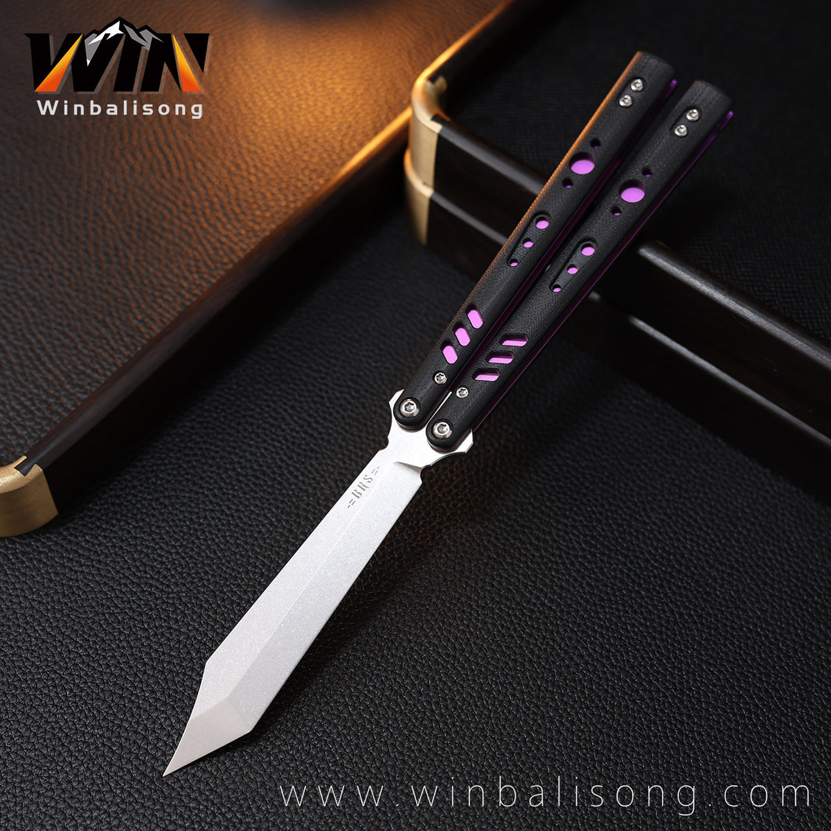 Baliplus BRS REP Titanium Balisong