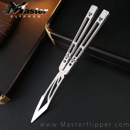 Sequence Wind Chasing Steel Balisong Trainer